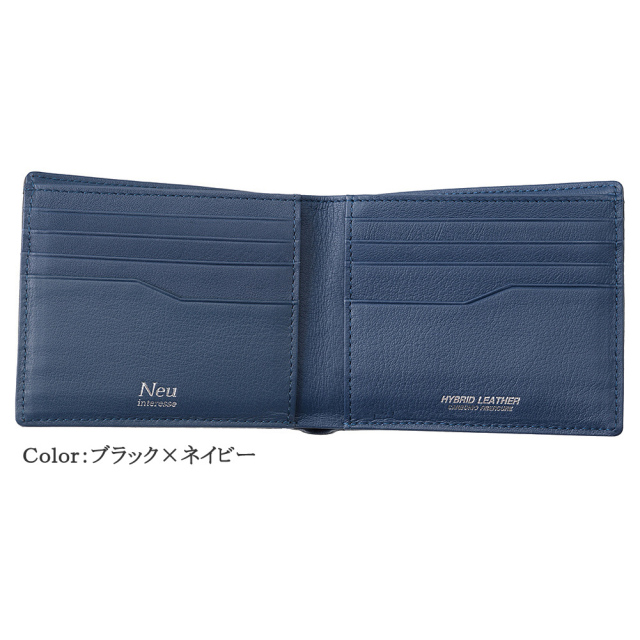 ノイインテレッセ】二つ折り財布(カード札入)□シャッテン 2.0