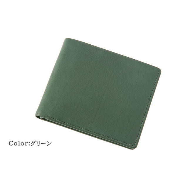 キプリス】二つ折り財布(カード札入)□レーニアカーフ