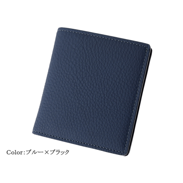 【キプリス】コンパクト札入■スパークリングカーフ