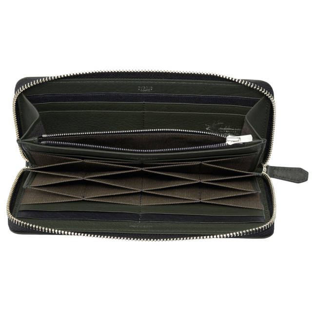 キプリス】ハニーセル長財布(ラウンドファスナー束入)□ファインディア