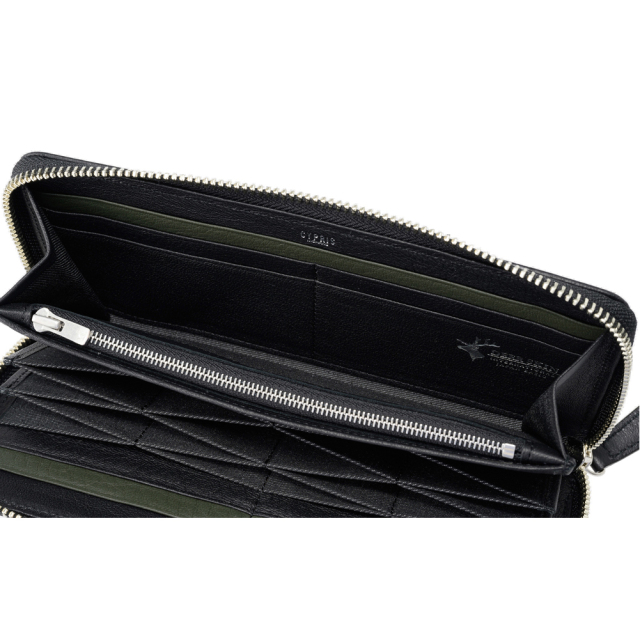 【キプリス】ハニーセル長財布(ラウンドファスナー束入)■ファインディア