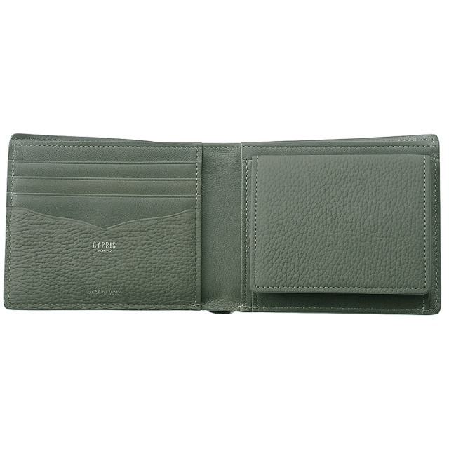 【キプリス】二つ折り財布(ＢＯＸ小銭入れ付き札入)■フォーミーキップ