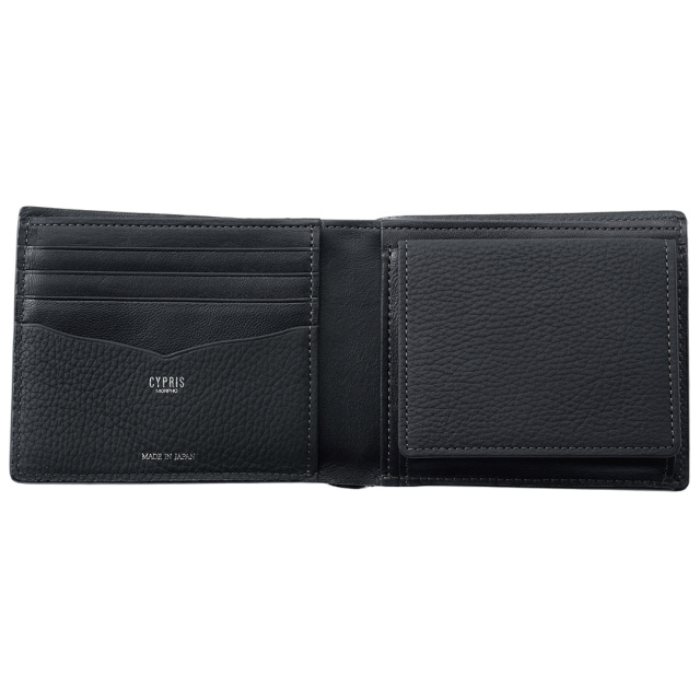 【キプリス】二つ折り財布(ＢＯＸ小銭入れ付き札入)■フォーミーキップ