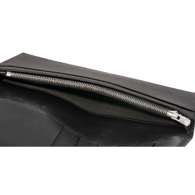 ノイジィ ノイインテレッセ】長財布(小銭入れ付きササマチ束入)□グラフィーテ