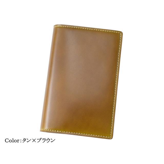 【ノイインテレッセ】二つ折り財布(中ベロ付きミドルウォレット)■オイルコードバン＆ヴィンテージワックスドレザー