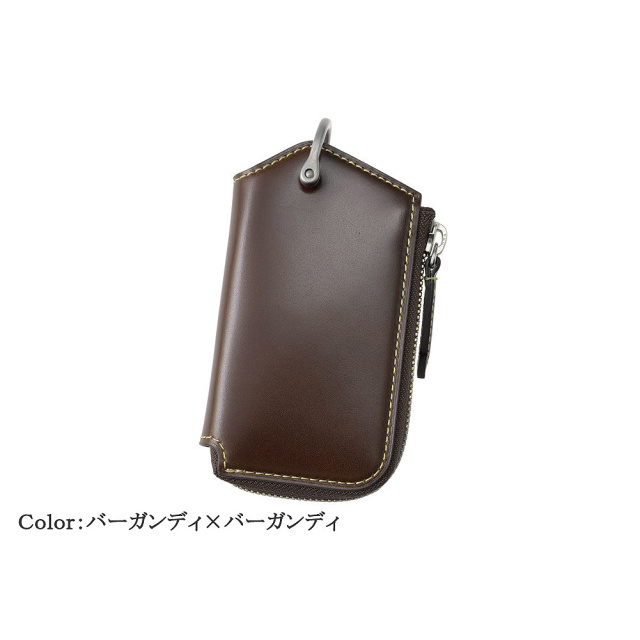 ノイインテレッセ】キーケース□オイルコードバン＆ヴィンテージ