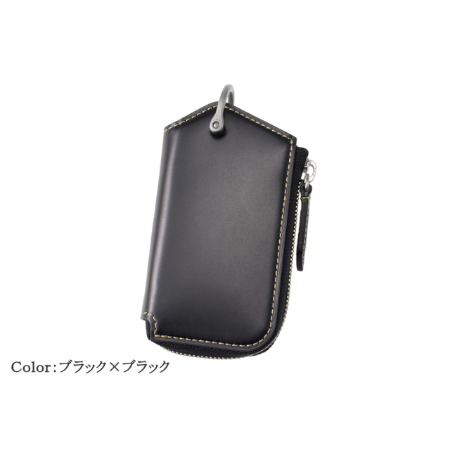 ノイインテレッセ】キーケース□オイルコードバン＆ヴィンテージ