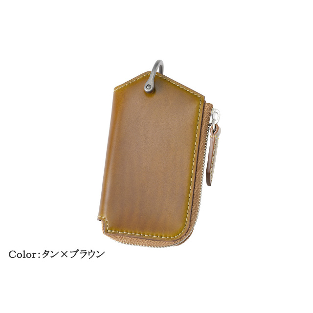 ノイインテレッセ】キーケース□オイルコードバン＆ヴィンテージ