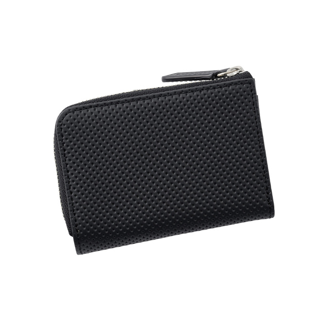 ノイインテレッセ×HRC】小銭入れ付きキーケース□BR -Black＆Red-