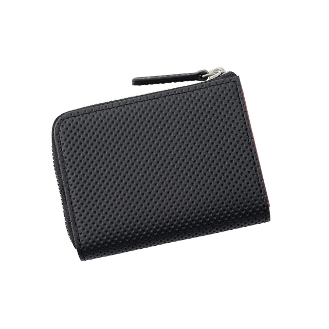 【ノイインテレッセ×HRC】小銭入れ■ＢＲ -Black＆Red-