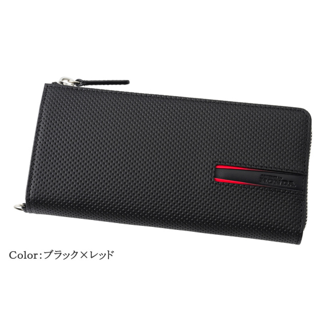 【ノイインテレッセ×HONDA×HRC】長財布(L字ファスナー)■グラディエント
