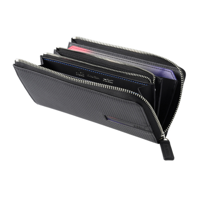 【ノイインテレッセ×HRC】長財布(L字ファスナー)■グラディエント