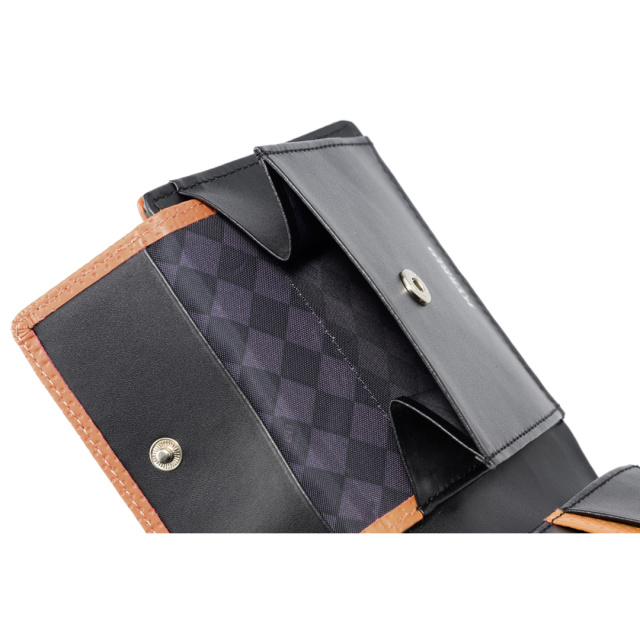 【ノイインテレッセ】二つ折り財布(ベロ・小銭入れ付き札入)■レンヴァーゲン