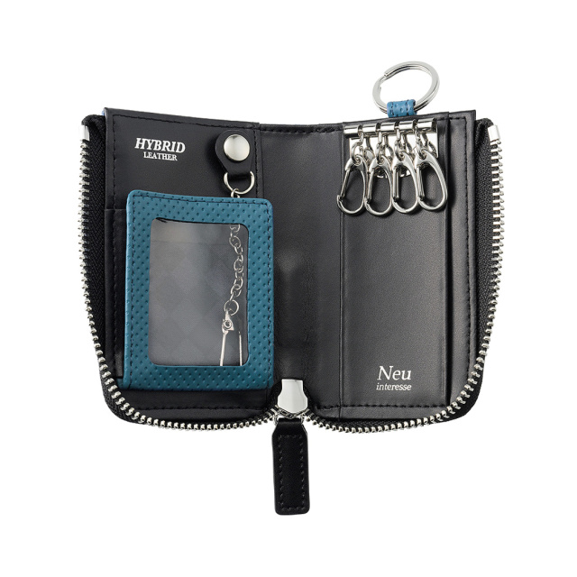 【ノイインテレッセ】小銭入れ付きキーケース(L字ファスナー)■レンヴァーゲン