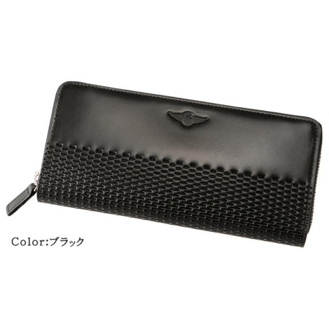 ノイインテレッセ】ハニーセル長財布(ラウンドファスナー束入)□ランゲ