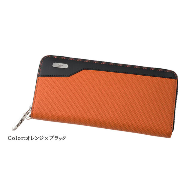 【ノイインテレッセ】ギャルソンハニーセル長財布(ラウンドファスナー)■イクス