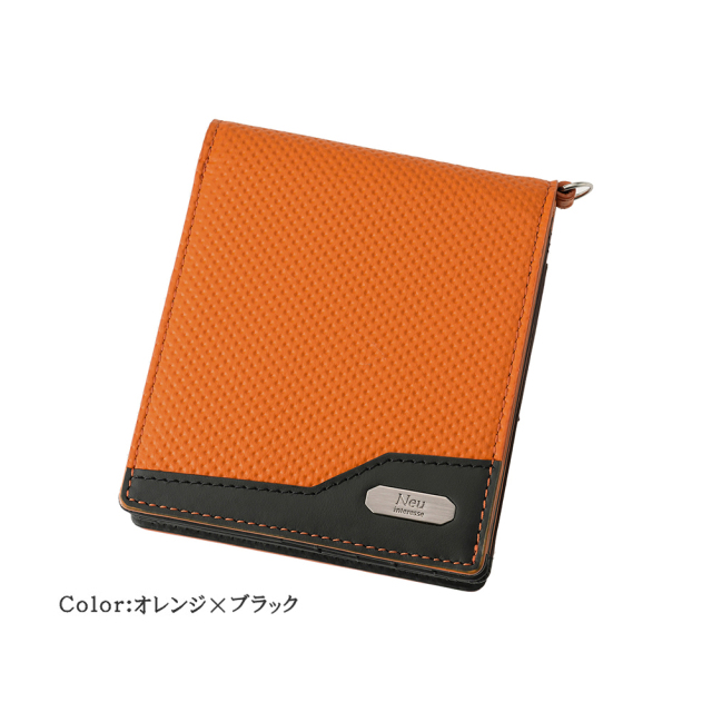 【ノイインテレッセ】二つ折り財布(外BOX小銭入れ付き札入)■イクス