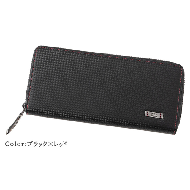 美品 マト*ラッセ ファスナー 長財布 ノイインテレッセ】ハニーセル長財布(ラウンドファスナー束入)□ナハト