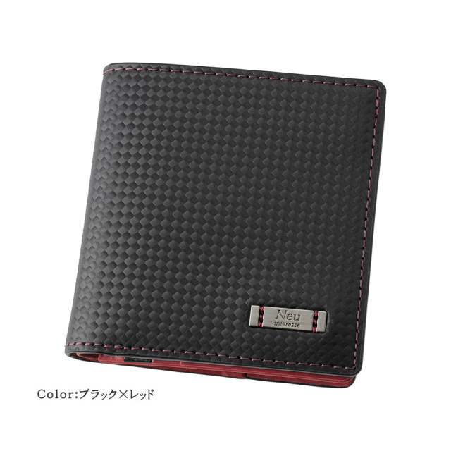 【ノイインテレッセ】コンパクト札入(外BOX小銭入れ付き札入)■ナハト