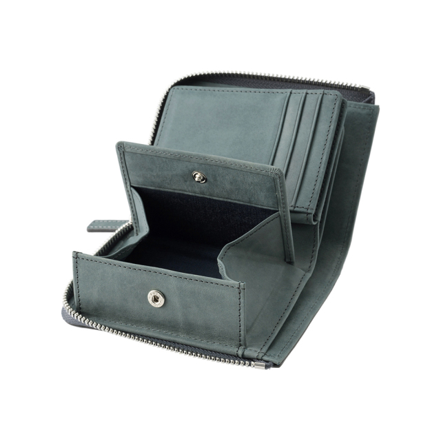 【ヘレナ】二つ折り財布(中ベロ付きミドルウォレット)■クレシータ