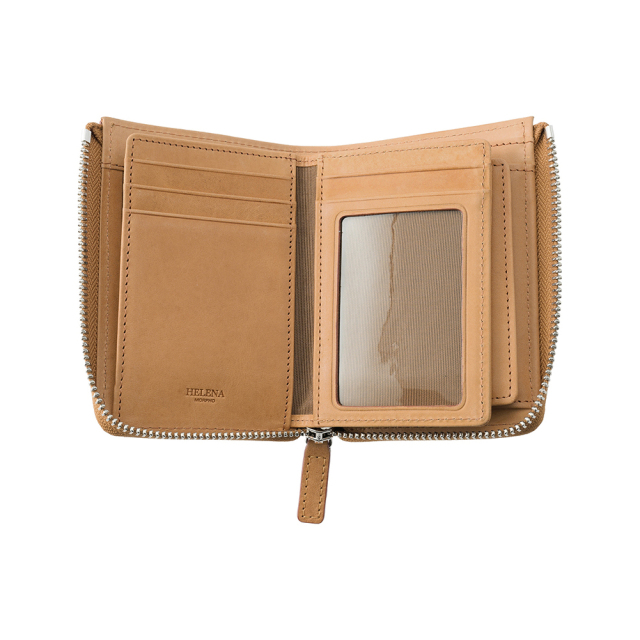 【ヘレナ】二つ折り財布(中ベロ付きミドルウォレット)■クレシータ