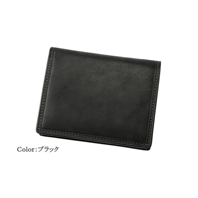 ヘレナ】二つ折り財布(BOX小銭入れ付き・コンパクト札入)□クレシータ