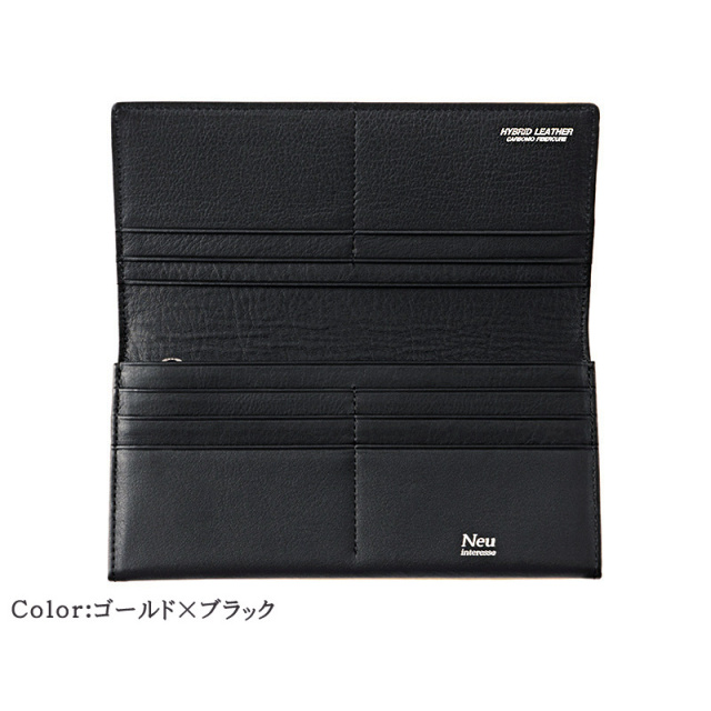 【ノイインテレッセ】長財布(小銭入れ付きササマチ束入)■シャッテン
