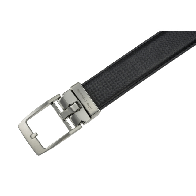 【ノイインテレッセト】クリックフィットロングベルト(35ｍｍ幅)■カーボンパターン