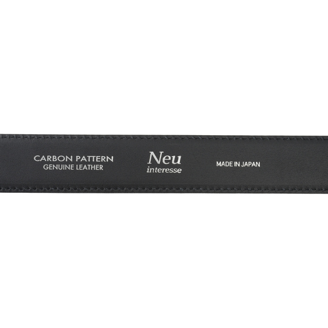 【ノイインテレッセト】クリックフィットロングベルト(35ｍｍ幅)■カーボンパターン