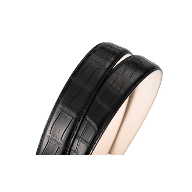 CYPRIS COLLECTION】ベルト(30mm幅)□マットクロコダイル