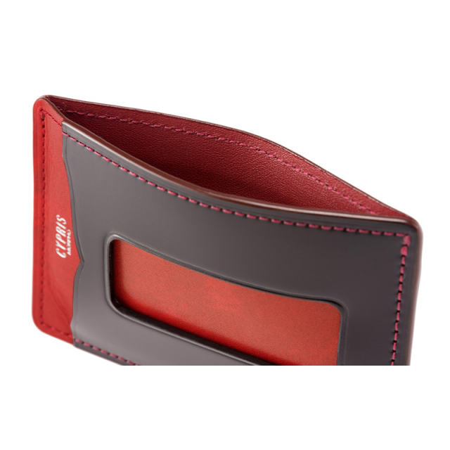 オイルシェルコードバン＆シラサギレザー