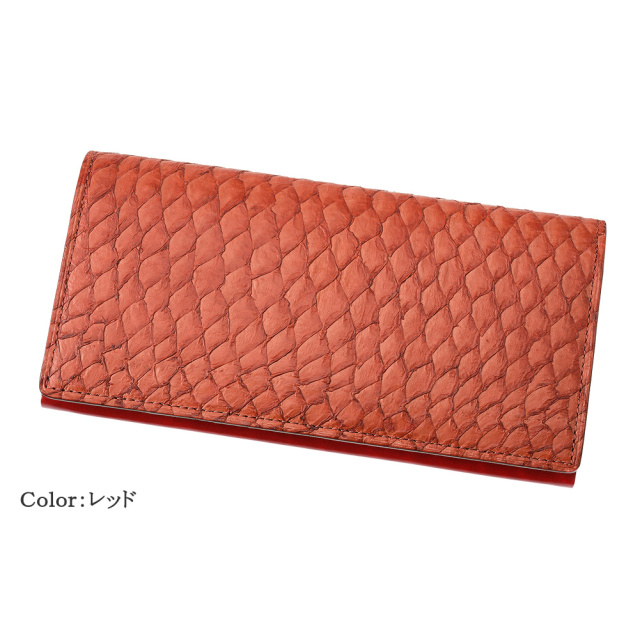 【キプリス】長財布(風琴マチ束入・小銭入れなし)■MADAI -Ocean Leather-