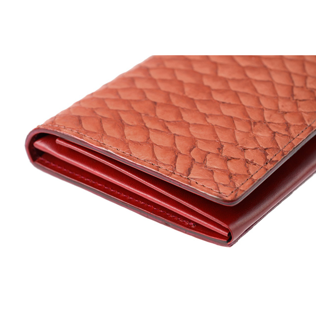 【キプリス】長財布(風琴マチ束入・小銭入れなし)■MADAI -Ocean Leather-