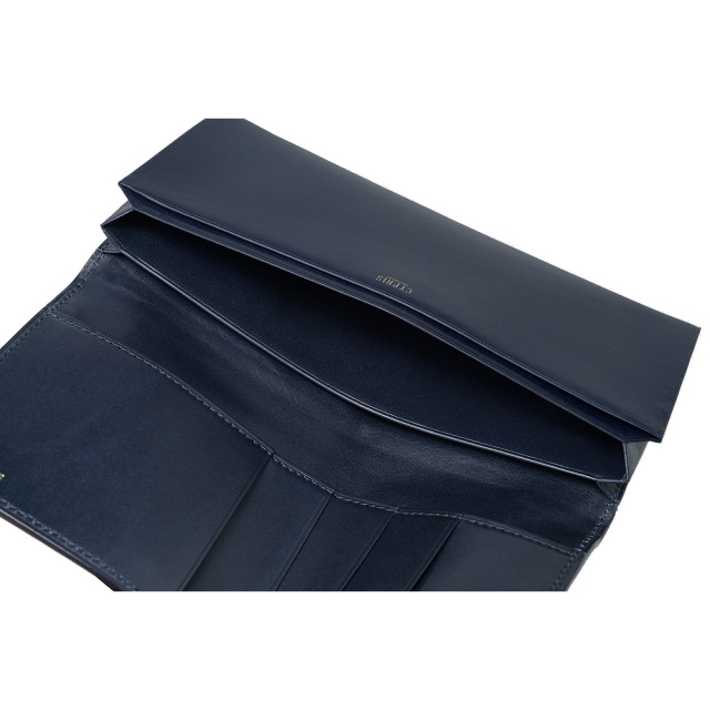 【キプリス】長財布(風琴マチ束入・小銭入れなし)■MADAI -Ocean Leather-