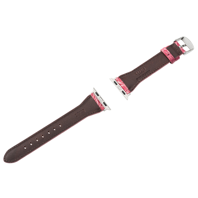 【キプリス】ウォッチバンド(Apple watch38/40/41mm対応)■クロコダイル