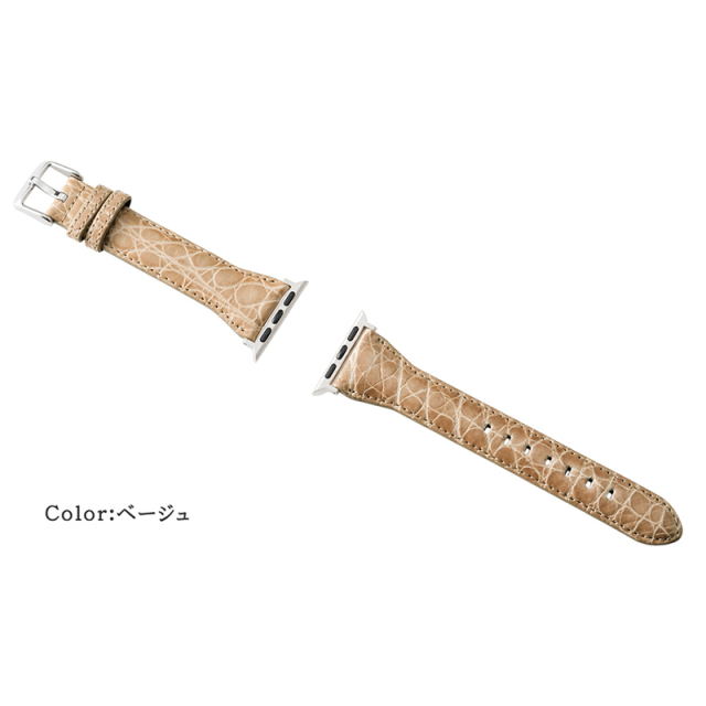 【キプリス】ウォッチバンド(Apple watch38/40/41mm対応)■クロコダイル