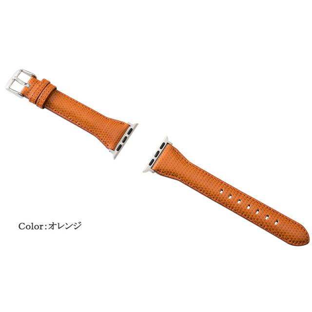 【キプリス】ウォッチバンド(Apple watch38/40/41mm対応)■リザード