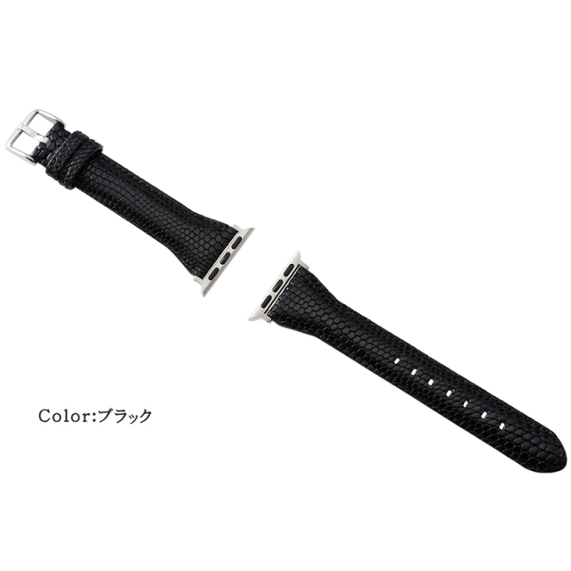 【キプリス】ウォッチバンド(Apple watch38/40/41mm対応)■リザード