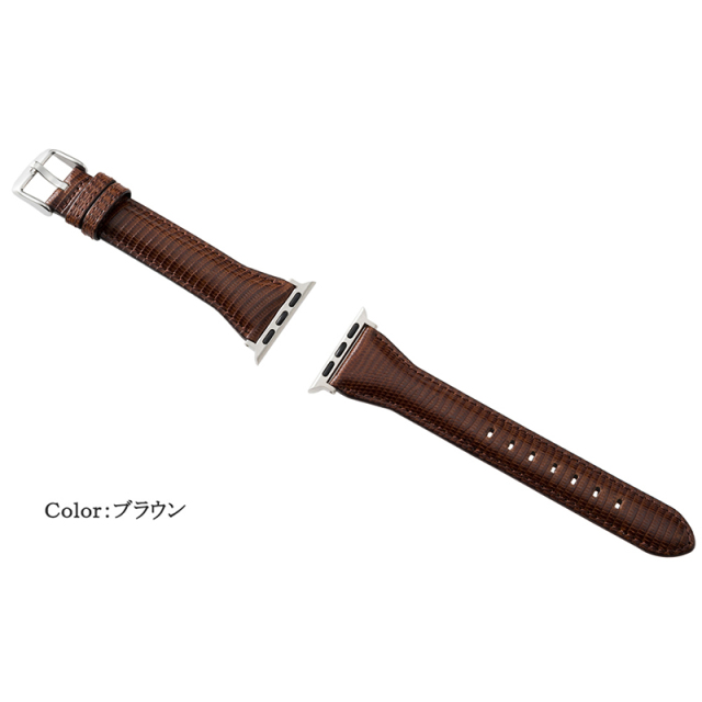 【キプリス】ウォッチバンド(Apple watch38/40/41mm対応)■リザード