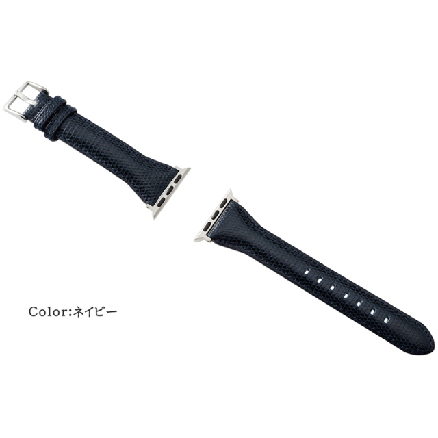 【キプリス】ウォッチバンド(Apple watch38/40/41mm対応)■リザード