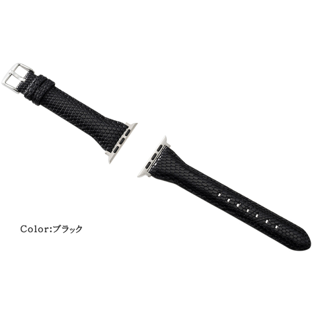 【キプリス】ウォッチバンド(Apple watch42/44/45/49mm対応)■リザード