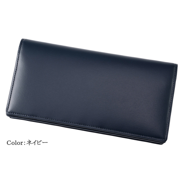 【キプリス】長財布(小銭入れ付き通しマチ束入)■ボックスカーフ