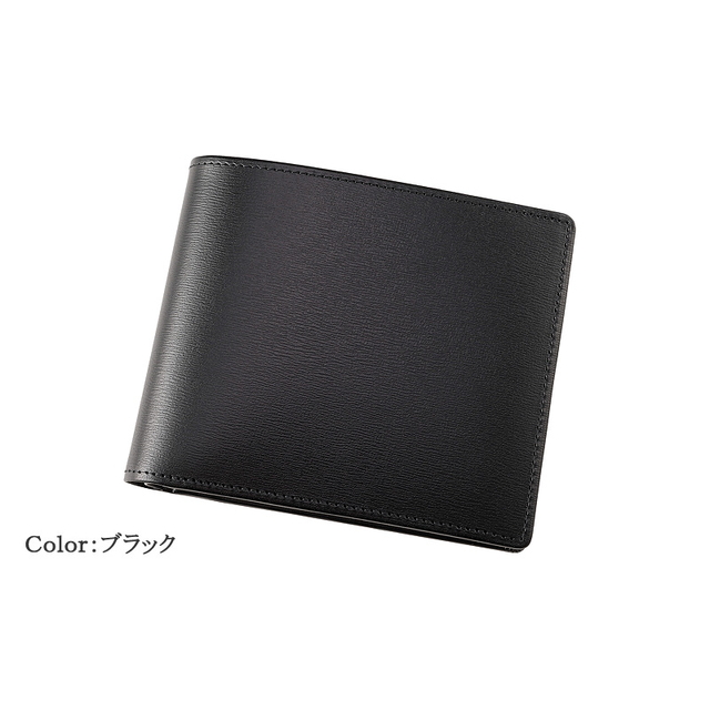 CYPRIS COLLECTION】二つ折り財布(カード札入)□ボックスカーフ