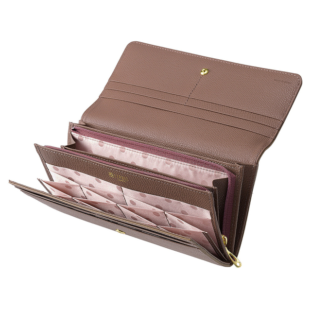 【キプリス】ハニーセル長財布■シマロン