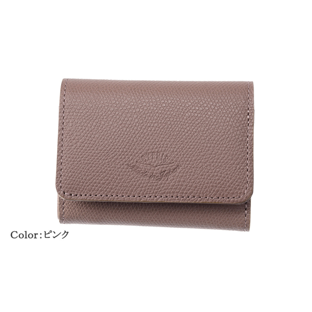 キプリス】コンパクト三つ折り財布□シマロン