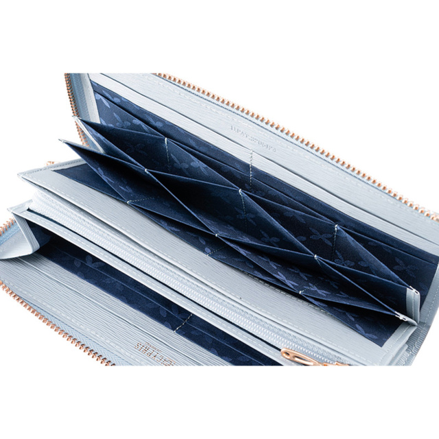 【キプリス】ハニーセル長財布(L字ラウンドファスナー束入)■リサッカ