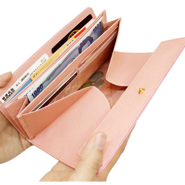 【キプリス】ギャルソンハニーセル長財布■リサッカ