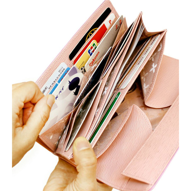 【キプリス】ギャルソンハニーセル長財布■リサッカ