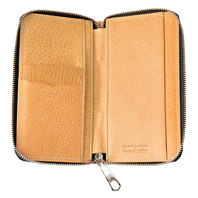 オイルシェルコードバン＆ヴァケッタレザー