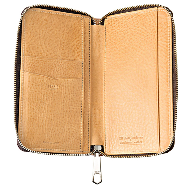 オイルシェルコードバン＆ヴァケッタレザー